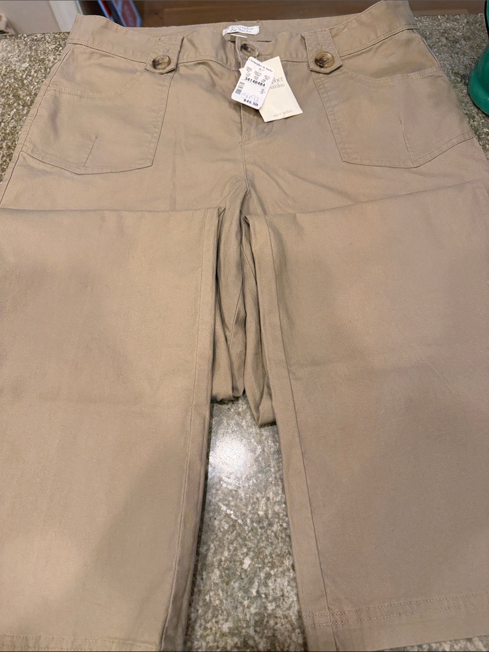 Classic Khaki Pants by Christopher and Banks Size 12 NWT